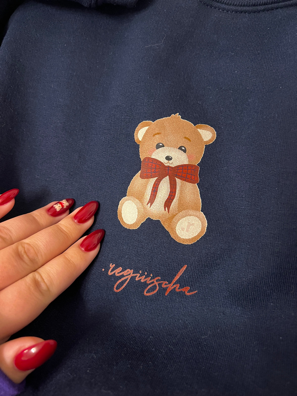 Rupert & The Red Bow Sweatshirt 🧸🎀